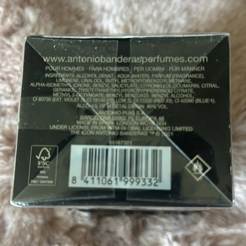 NWT The ICON Antonio Banderas 3.4 FL OZ brand new in wrap and box